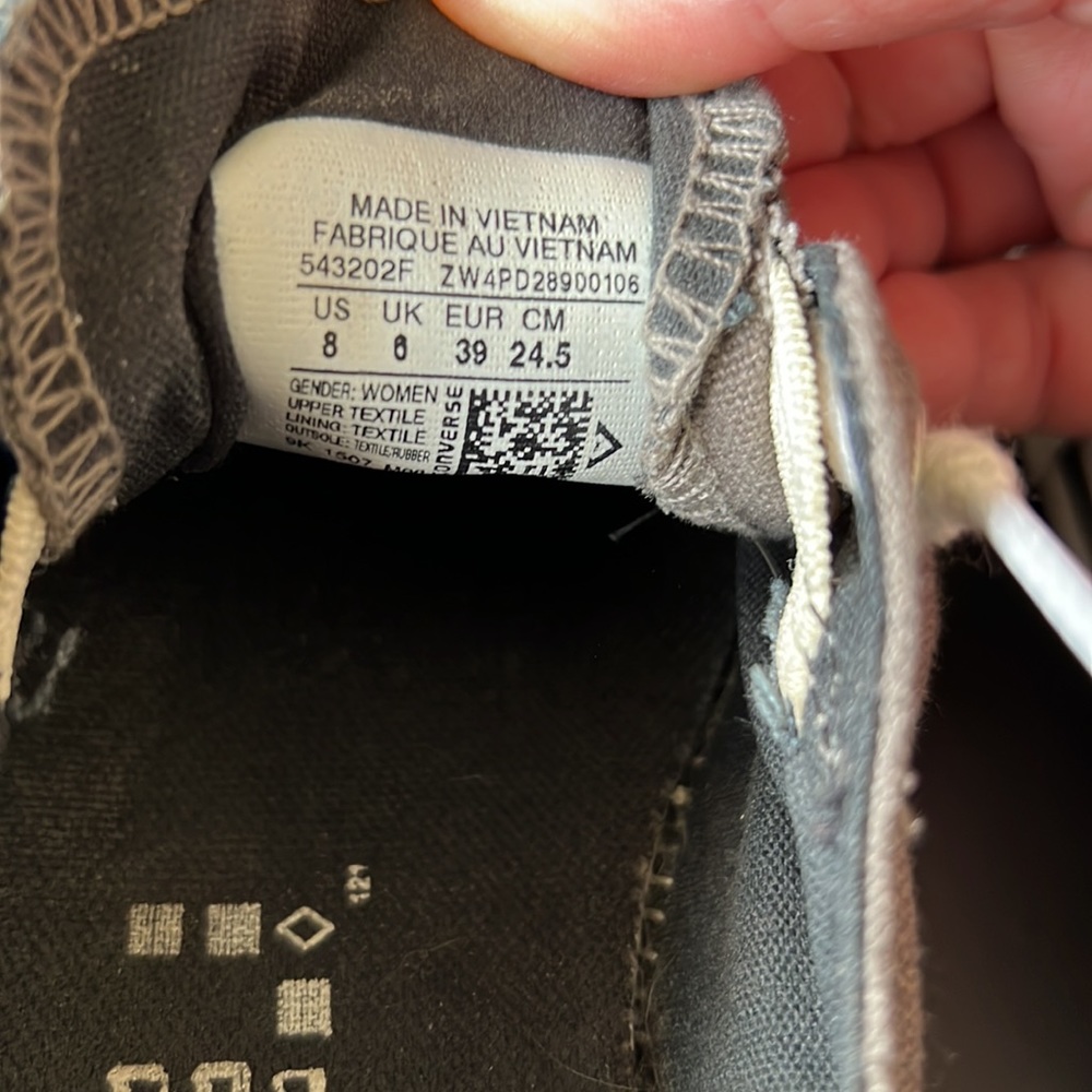 Converse All Star Sneakers Size 8 - Picture 5 of 8